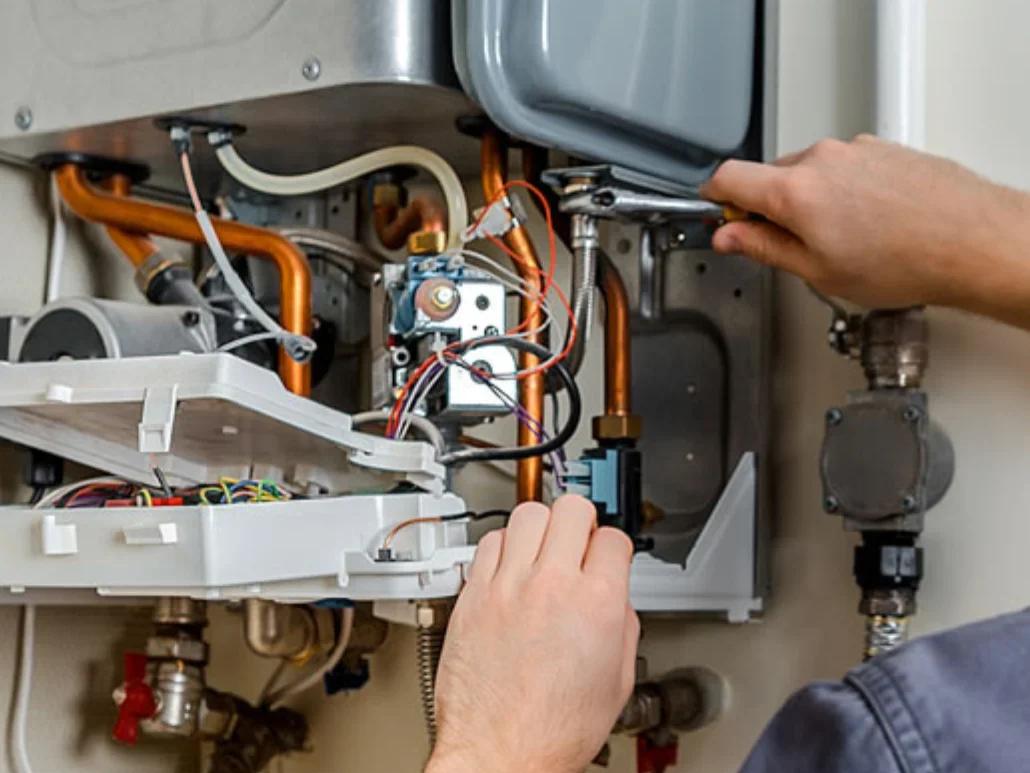 broken boiler